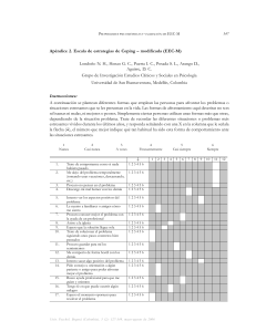 EEC-M: Escala de Afrontamiento y Validación Psicométrica