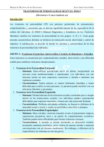 Trastornos de Personalidad DSM-5: S&iacute;ntomas y Caracter&iacute;sticas