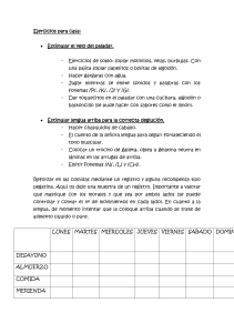 Ejercicios de Logopedia: Estimulación del Paladar y la Lengua