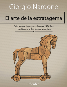 El Arte de la Estratagema: Soluciones Simples