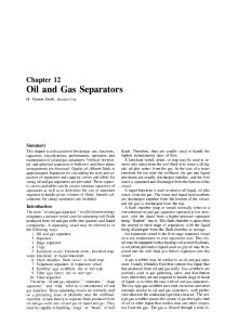 Oil & Gas Separators: Design, Function & Sizing