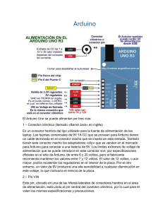 Guía Arduino Uno: Alimentación, Pines y Comunicación