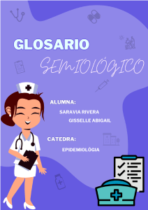 Glosario Semiológico