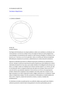 Figuras de Aspectos en Astrolog&iacute;a: Cuchilla C&oacute;smica