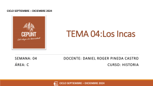 Los Incas: Historia, Organización y Expansión del Imperio