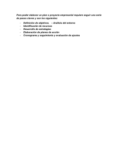 Pasos Clave para un Plan Empresarial Exitoso