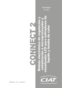 Manual de control CONNECT 2: Enfriadores y bombas de calor