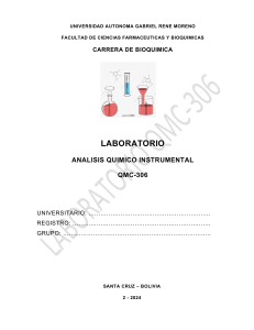 Manual de Lab QMC-306: Análisis Químico Instrumental