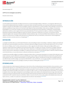 Esofagitis Eosinofílica: Definición, Causas y Tratamiento