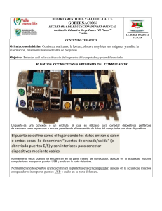 Puertos y Conectores de Computadora: Guía para Principiantes