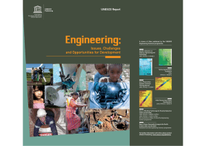 Engineering: Issues, Challenges, Opportunities - UNESCO Report