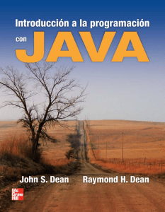Introducci&oacute;n a la Programaci&oacute;n Java: Libro de Texto