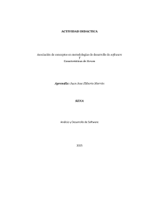 Actividad Scrum y Metodolog&iacute;as de Desarrollo de Software