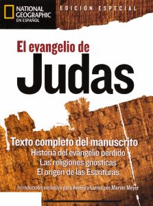 El Evangelio de Judas: National Geographic Edici&oacute;n Especial