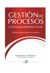 Gestión de Procesos: Mejora y Rediseño con Responsabilidad Social