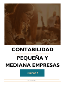 Contabilidad PYMES: Unidad 1 - Organizaciones y Conceptos Básicos
