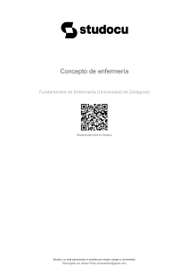 Concepto de Enfermería: Fundamentos y Perspectiva Holística