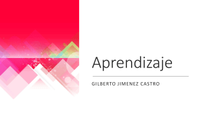 Aprendizaje Infantil: Memoria, Condicionamiento y Desarrollo