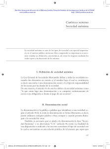 Sociedad An&oacute;nima: Derecho Corporativo en M&eacute;xico
