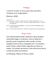 Extractos y Citas: Harry Potter, Dragon Ball, M&uacute;sica y Dinero