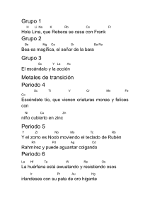 Guía de la Tabla Periódica con Mnemotecnia en Español