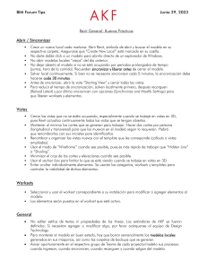Revit: Buenas Prácticas y Consejos para Optimizar Modelos