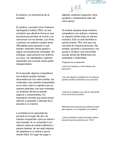 Autismo y Empatía: Guía para la Inclusión Escolar