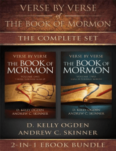 Ogden, D. K., & Skinner, A. C. (n.d.). Verse by verse: Book of Mormon (2-in-1 eBook bundle). Deseret Book. https://deseretbook.com