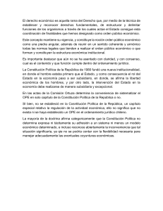 Derecho Económico y Orden Público Económico en Chile