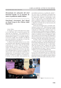 Herramienta de Valoración de la Fuerza de Mano en Adultos Chilenos