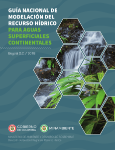 Gu&iacute;a Modelaci&oacute;n Recurso H&iacute;drico Aguas Superficiales Continentales
