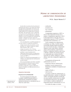 Horno de Carbonización de Laboratorio Programable