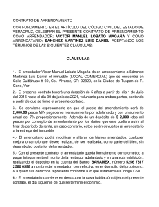 Contrato de Arrendamiento: Local Comercial en Tuxpan, Veracruz