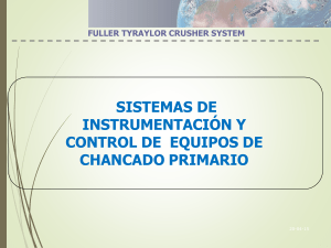 Sistemas de Instrumentaci&oacute;n y Control Chancado Primario