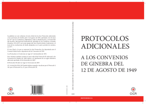 Protocolos Adicionales a los Convenios de Ginebra