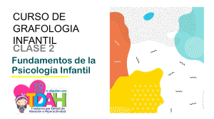 Grafolog&iacute;a Infantil: Fundamentos de Psicolog&iacute;a Infantil