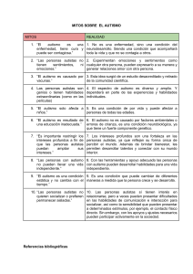 Mitos y Realidades del Autismo: Guía Informativa