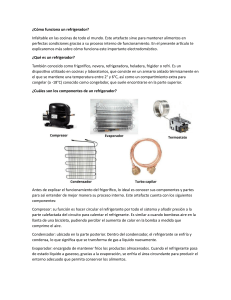 C&oacute;mo funciona un refrigerador: Componentes, proceso e historia