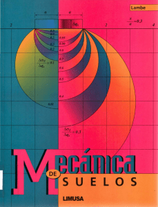 Mec&aacute;nica de Suelos: Libro de Texto de Ingenier&iacute;a Civil