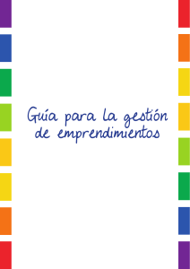 Gu&iacute;a para la Gesti&oacute;n de Emprendimientos en Econom&iacute;a Social