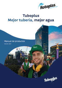 Manual de Productos Tuboplus: Sistemas de Tuber&iacute;as Hidr&aacute;ulicas