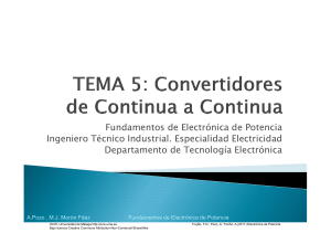 Fundamentos de Electrónica de Potencia: Convertidores DC-DC
