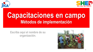 M&eacute;todos de capacitaci&oacute;n en campo en agricultura: Gu&iacute;a de implementaci&oacute;n