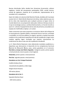 Discurso escolar: Solicitud de equipamiento multimedia