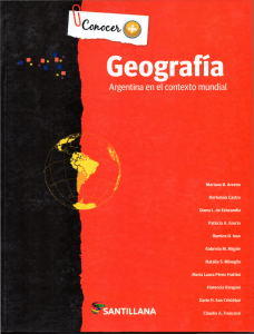 Geografía Argentina: Contexto Mundial - Libro de Texto