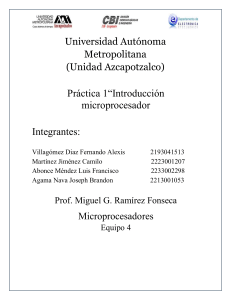 Microprocesadores: Pr&aacute;ctica Intel 8086/8088