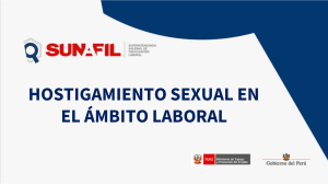 Hostigamiento Sexual Laboral: Prevención y Sanción