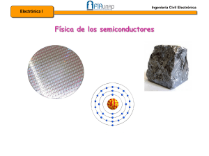 F&iacute;sica de Semiconductores: Electr&oacute;nica I