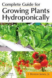 GUIA COMPLETA PARA EL CRECIMIENTO HIDROPONICO DE PLANTAS