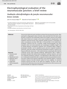 Neuromuscular Junction Electrophysiology Review